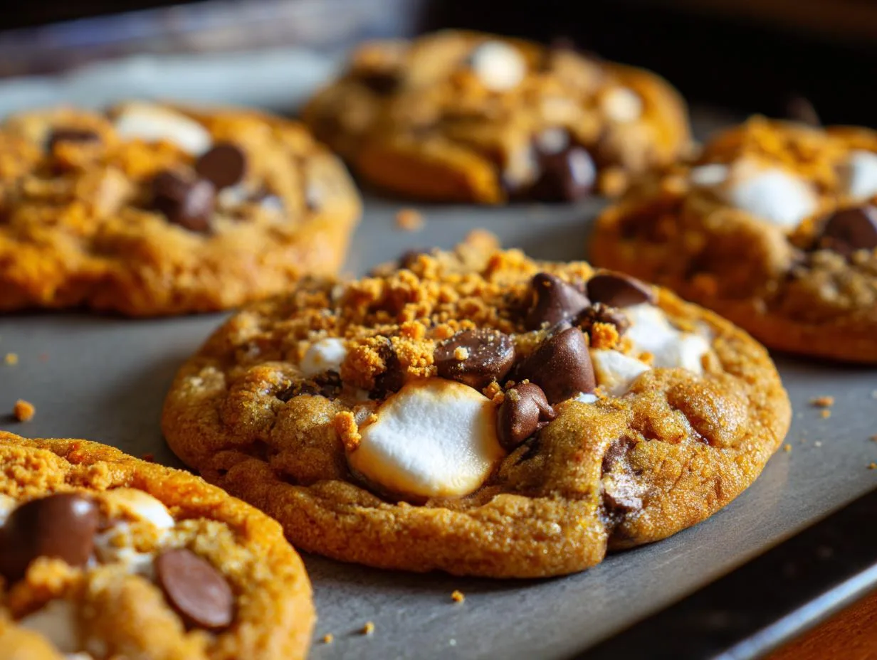 Irresistible Pumpkin S’mores Cookies in Just 30 Minutes