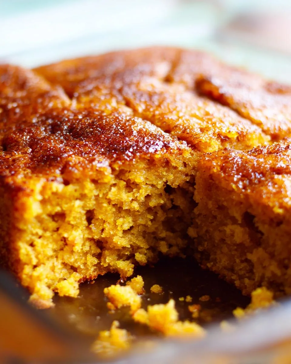 pumpkin snickerdoodle snack cake - detail 2