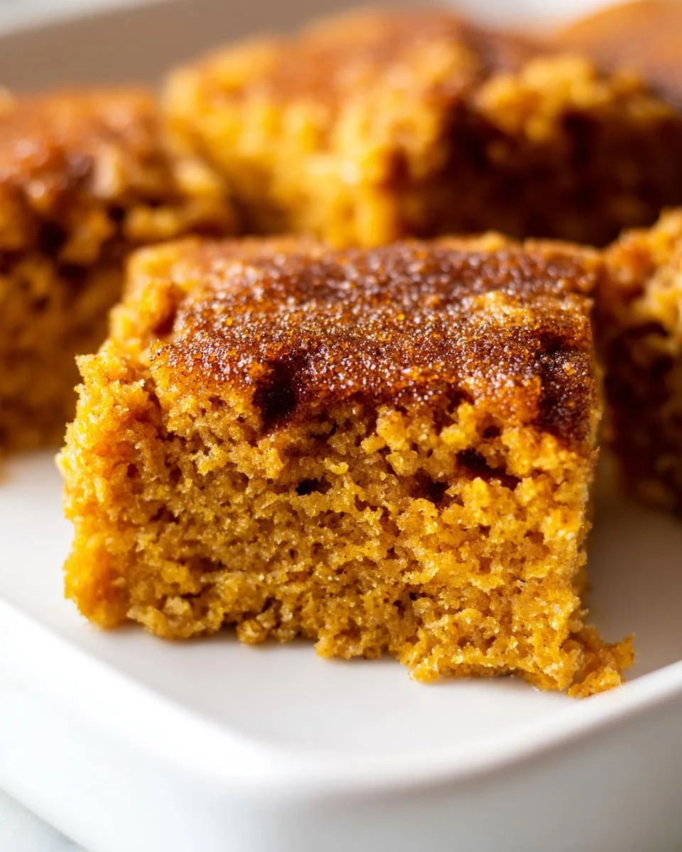 pumpkin snickerdoodle snack cake - detail 5