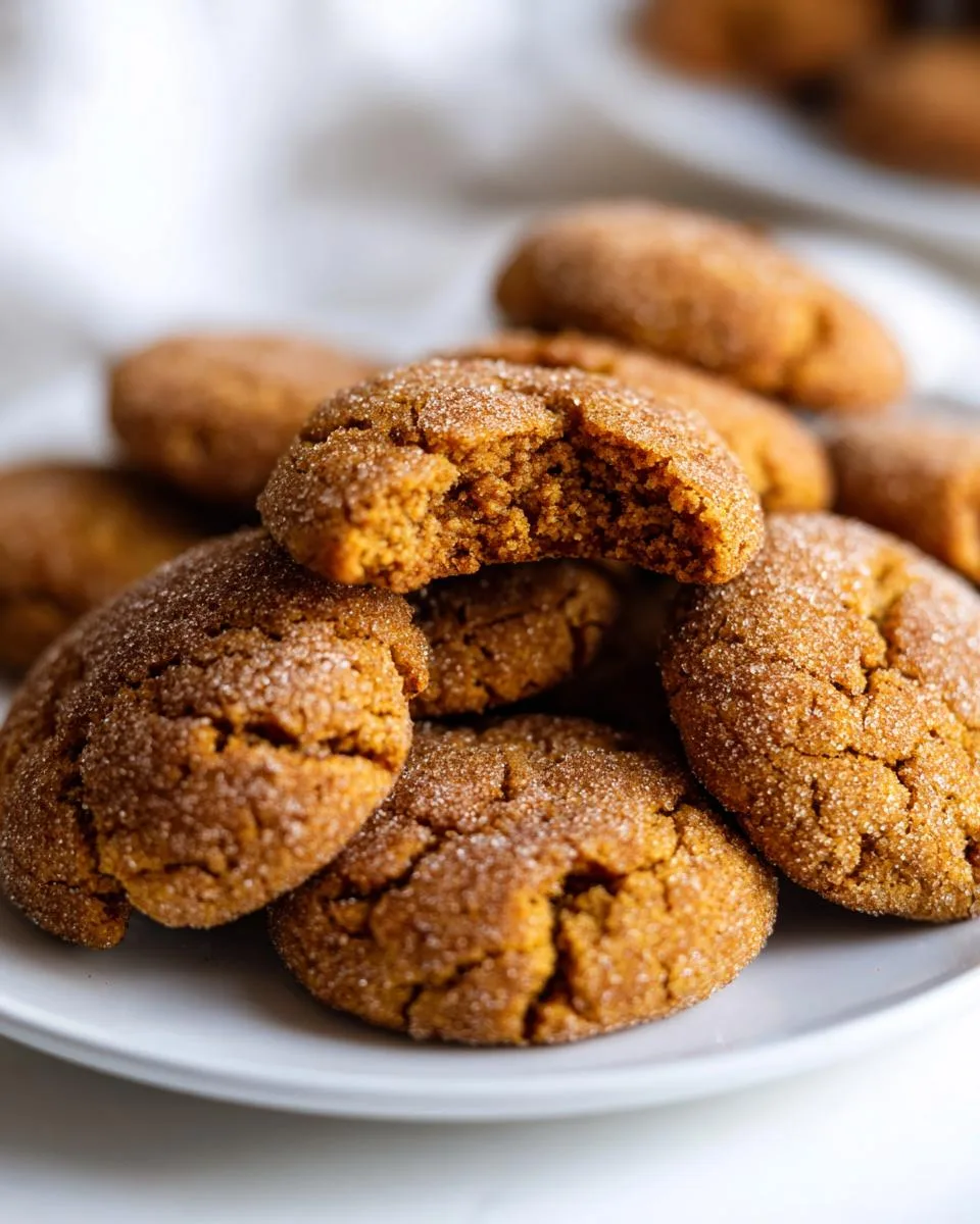 pumpkin spice cookies - detail 1
