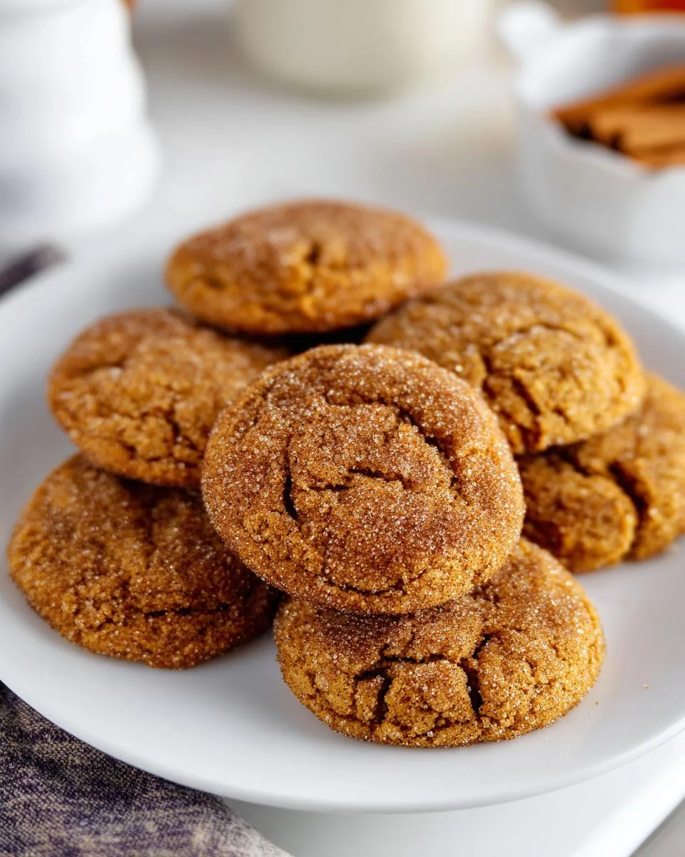 pumpkin spice cookies - detail 2