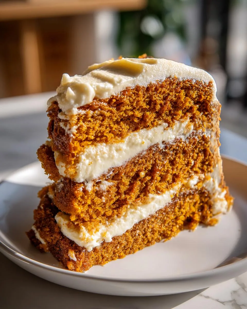 pumpkin spice gooey cake - detail 2