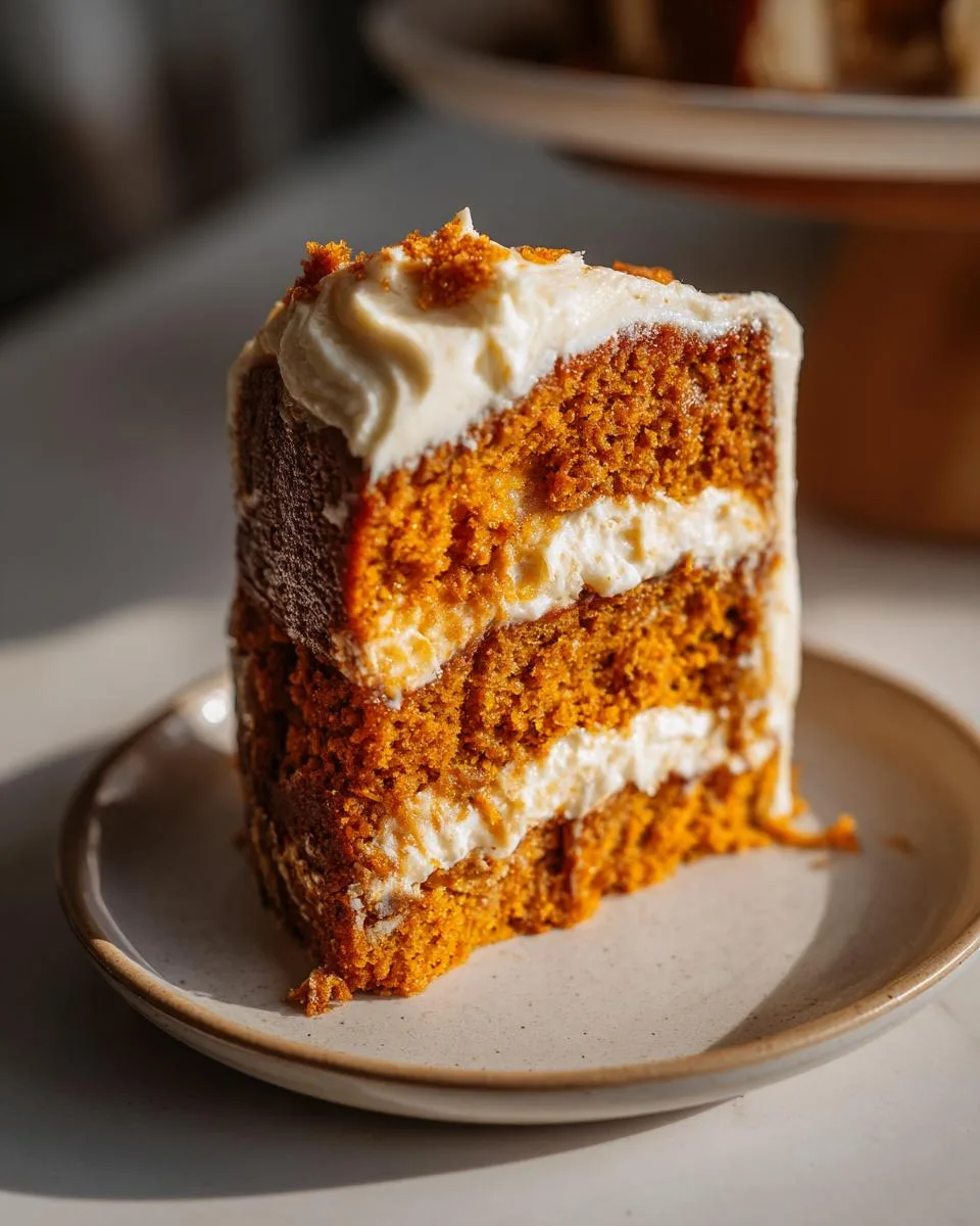 pumpkin spice gooey cake - detail 3