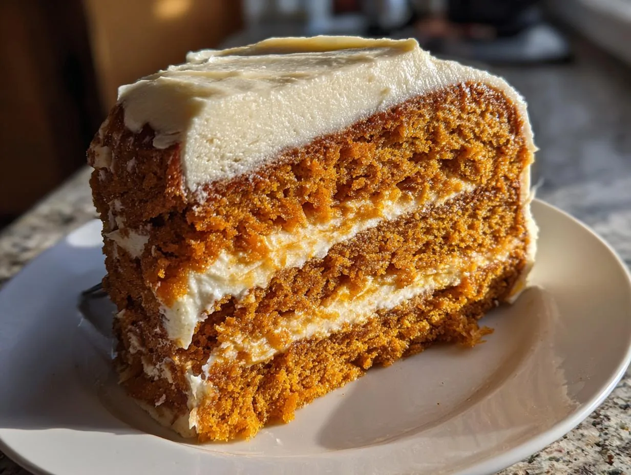 pumpkin spice gooey cake - detail 5