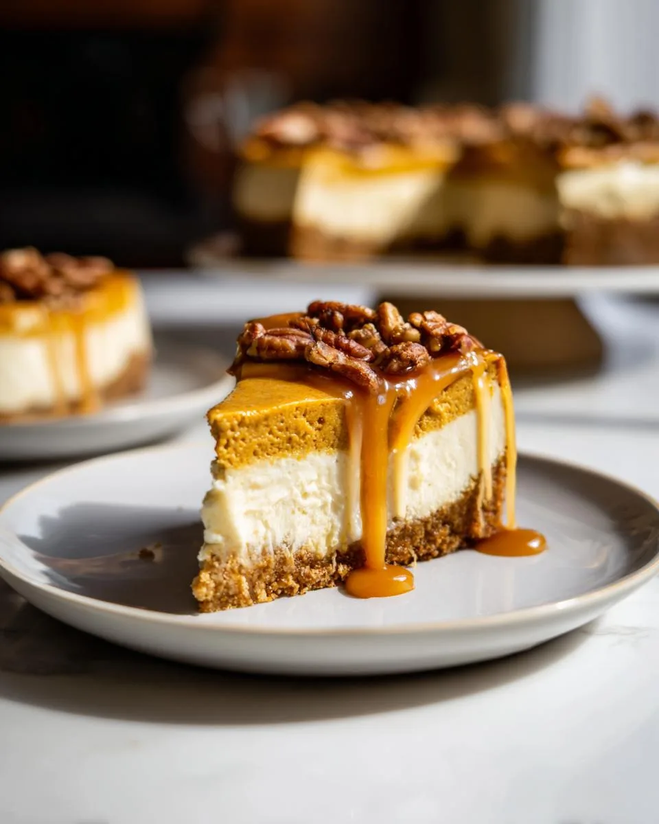 sugar free pumpkin cheesecake - detail 5