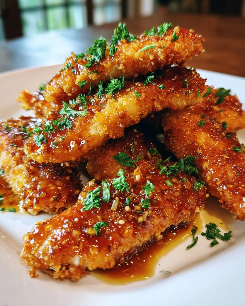 Baked Crunchy Hot Honey Chicken - detail 4