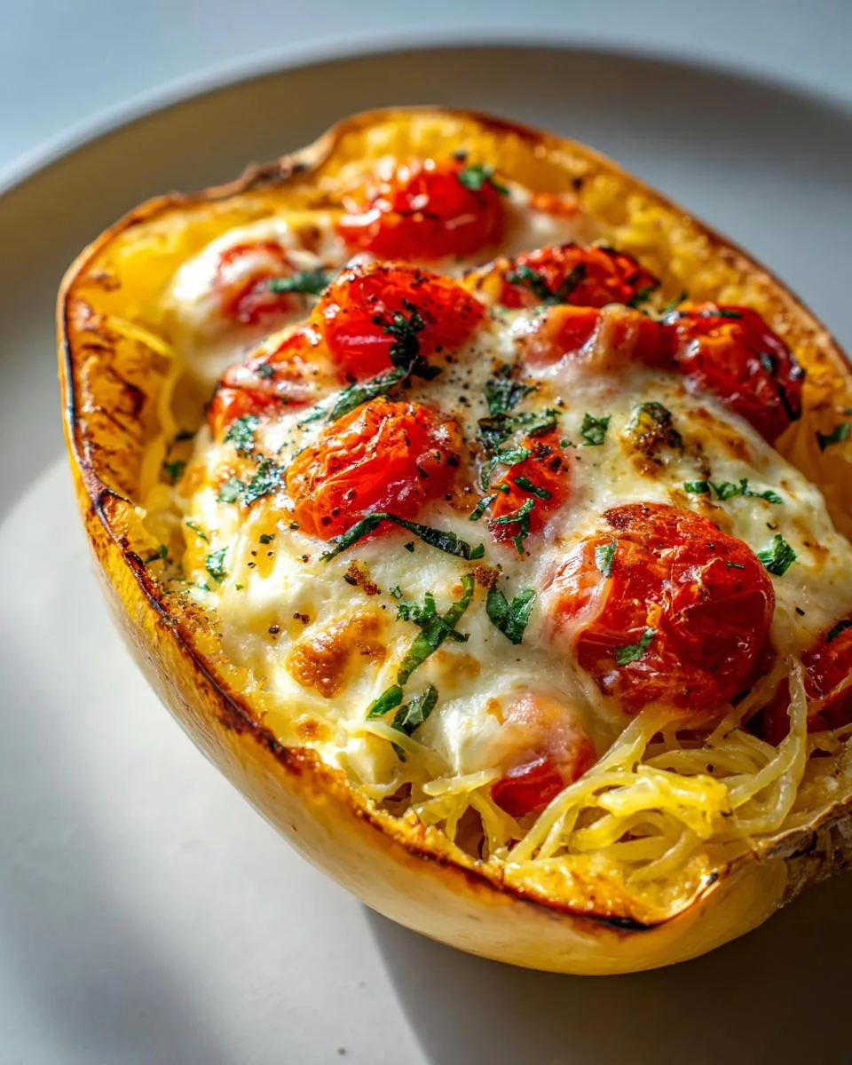 Baked Feta Spaghetti Squash With Tomato - detail 3