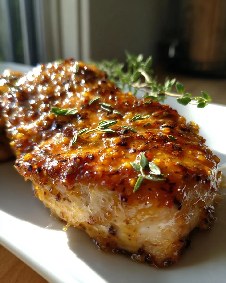 Baked Honey Mustard Chicken - detail 1