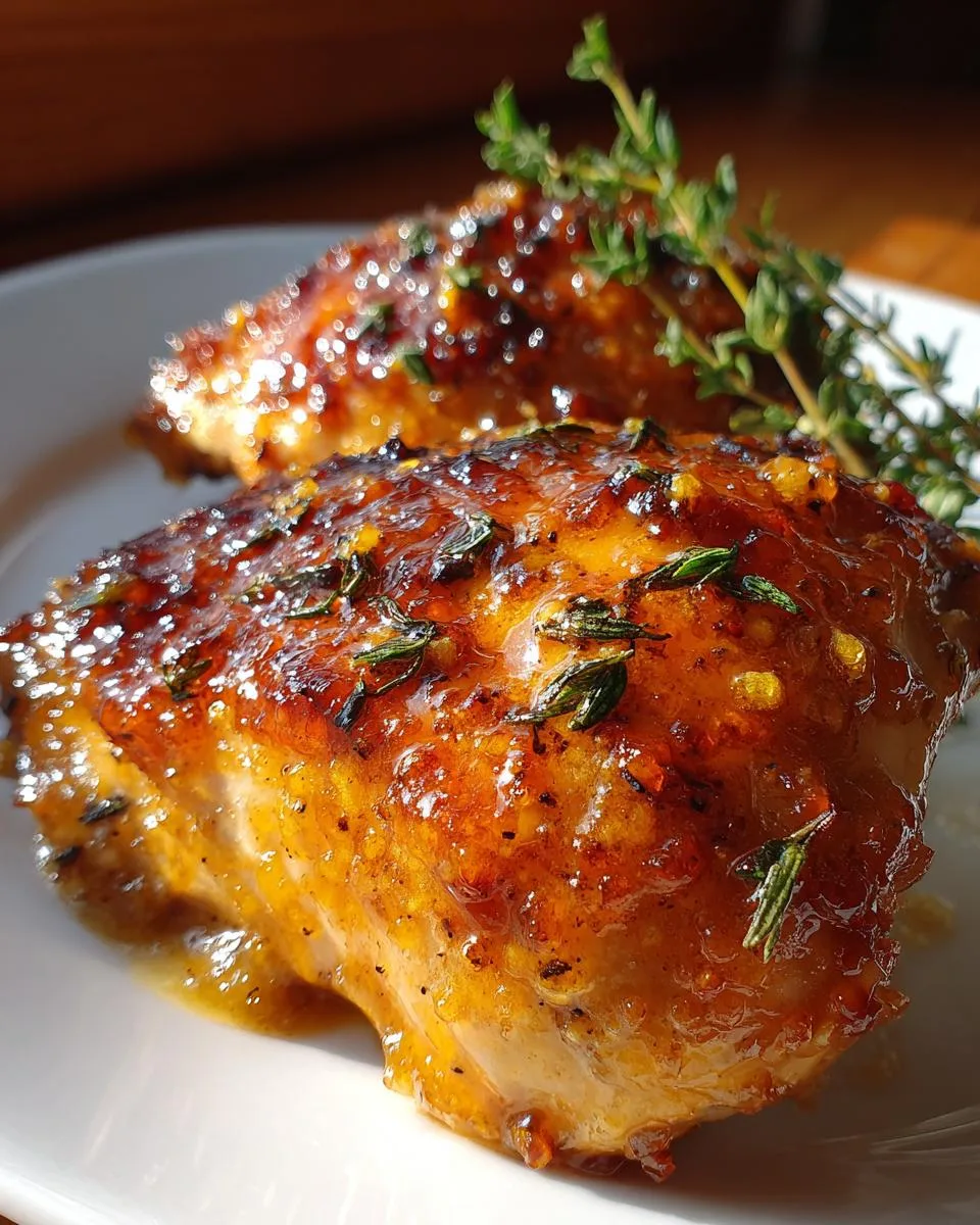 Baked Honey Mustard Chicken - detail 2