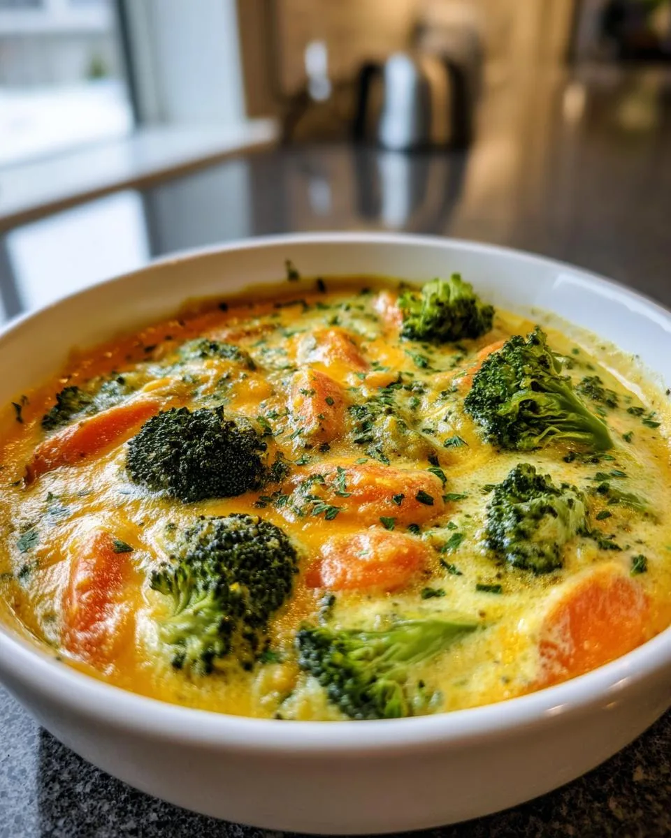Broccoli Cheddar Soup - detail 1