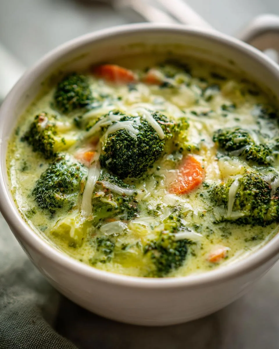 Broccoli Cheddar Soup - detail 2