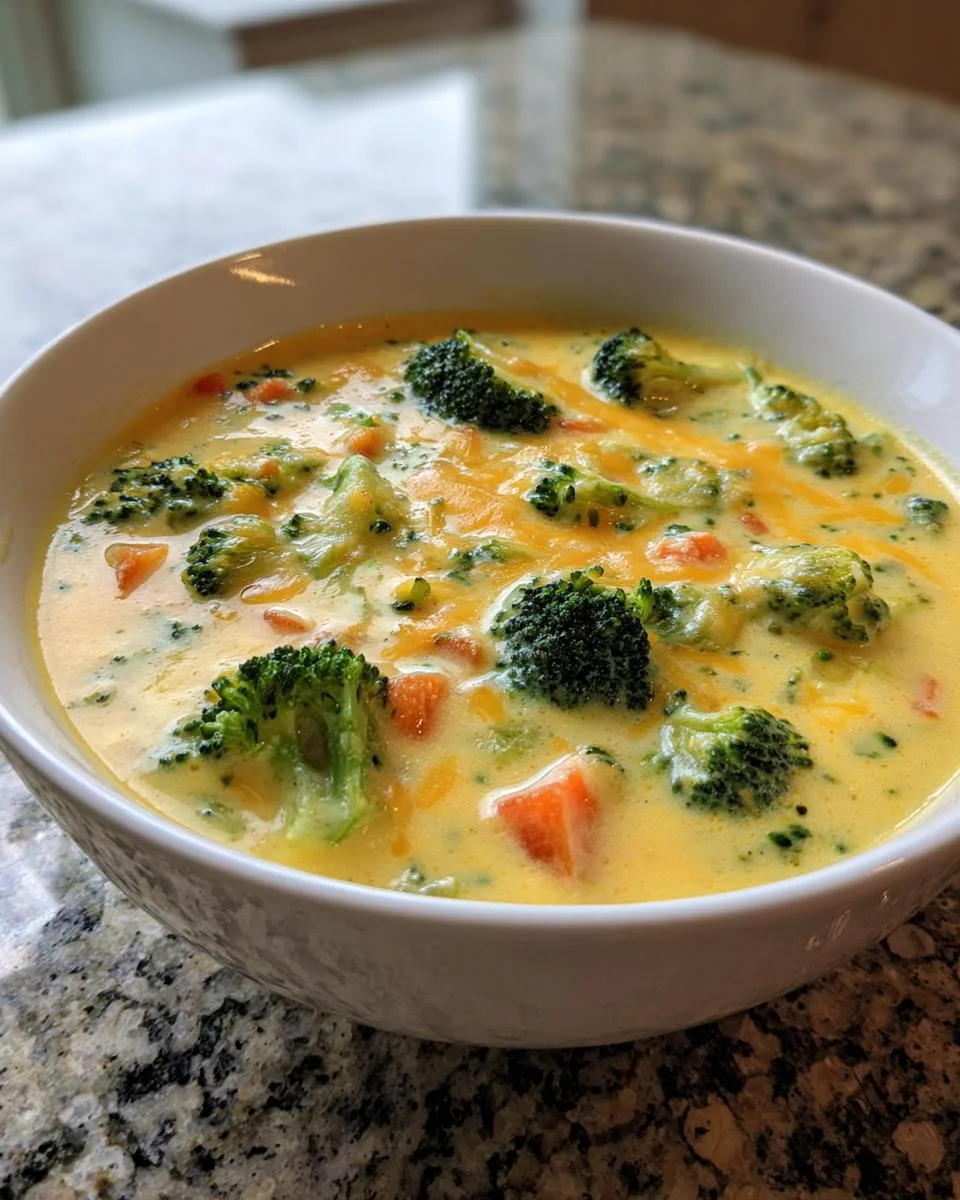Broccoli Cheddar Soup - detail 3