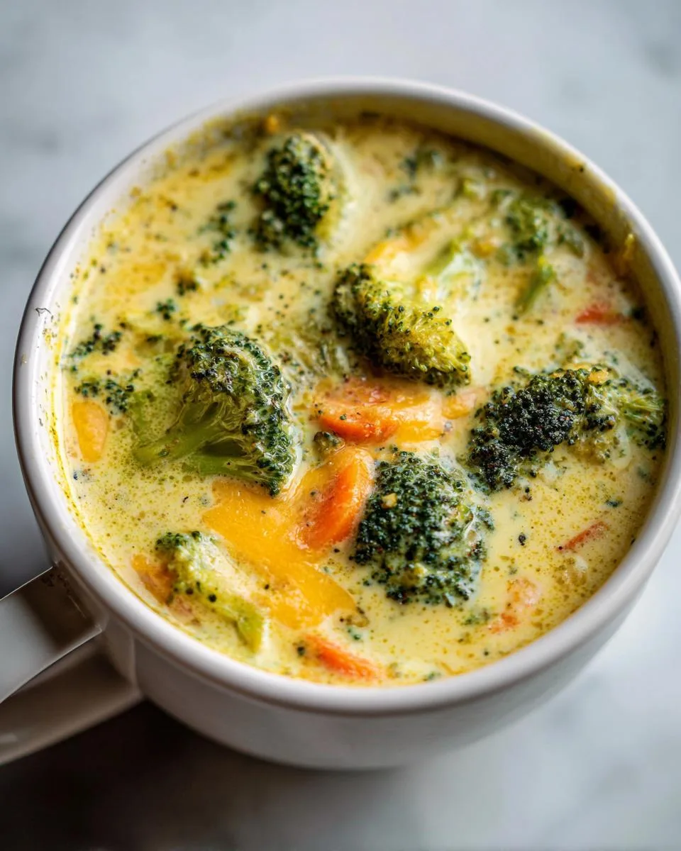 Broccoli Cheddar Soup - detail 4