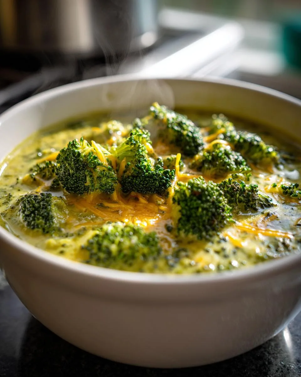 Broccoli Cheese Soup - detail 3