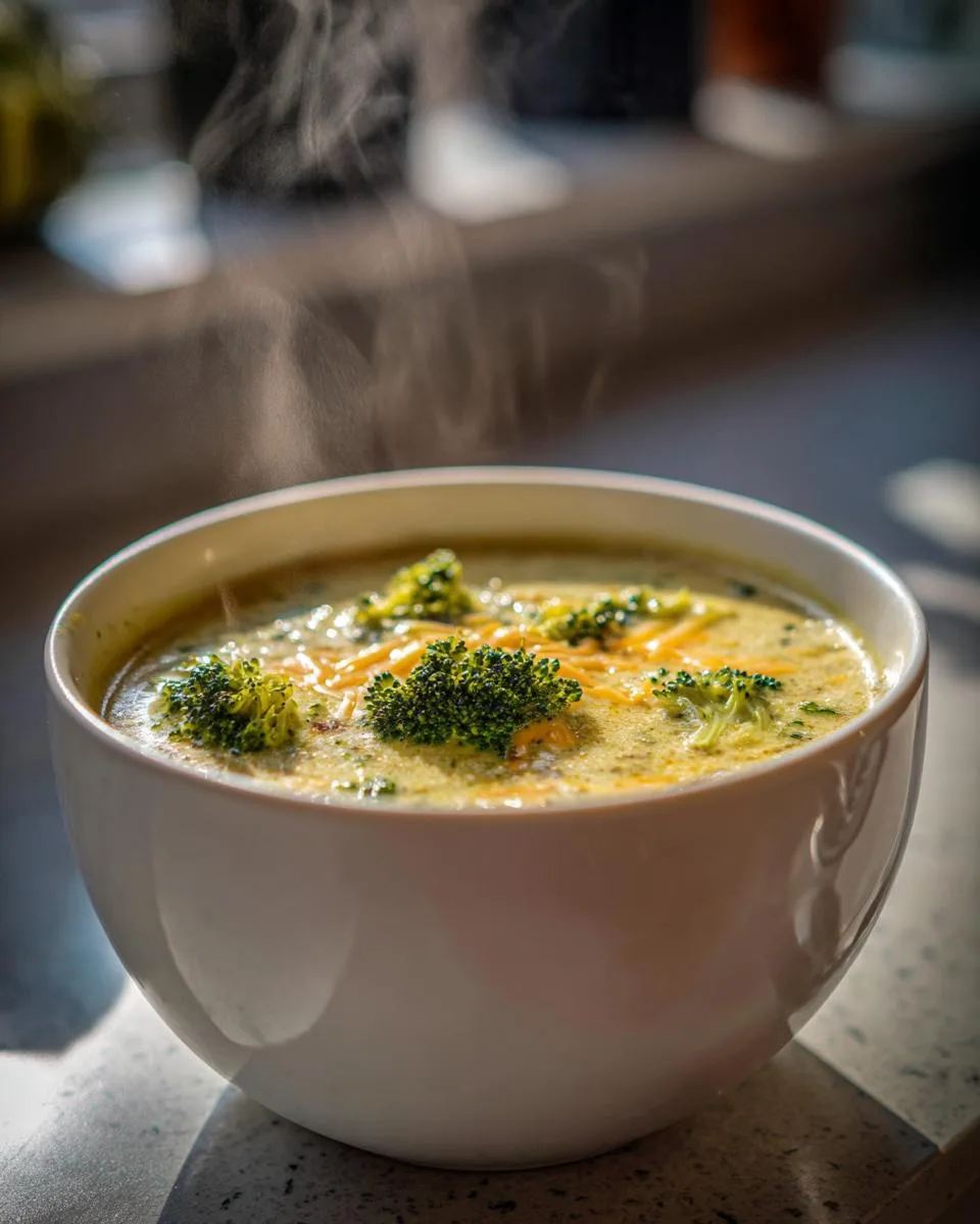 Broccoli Cheese Soup - detail 5