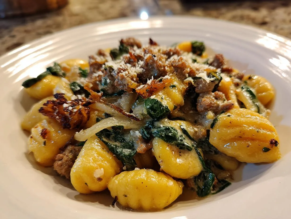 Irresistible Butternut Sausage Gnocchi Recipe in 5 Simple Steps
