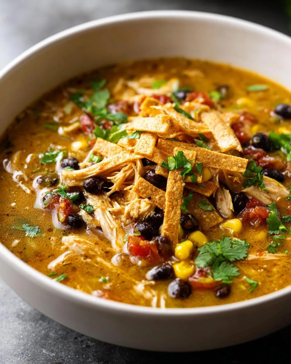 Cheap Chicken Tortilla Soup - detail 5