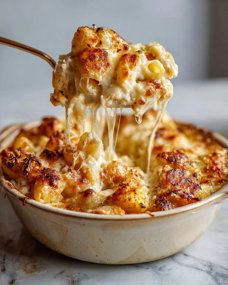 Cheesy Chicken Pasta Bake - detail 3