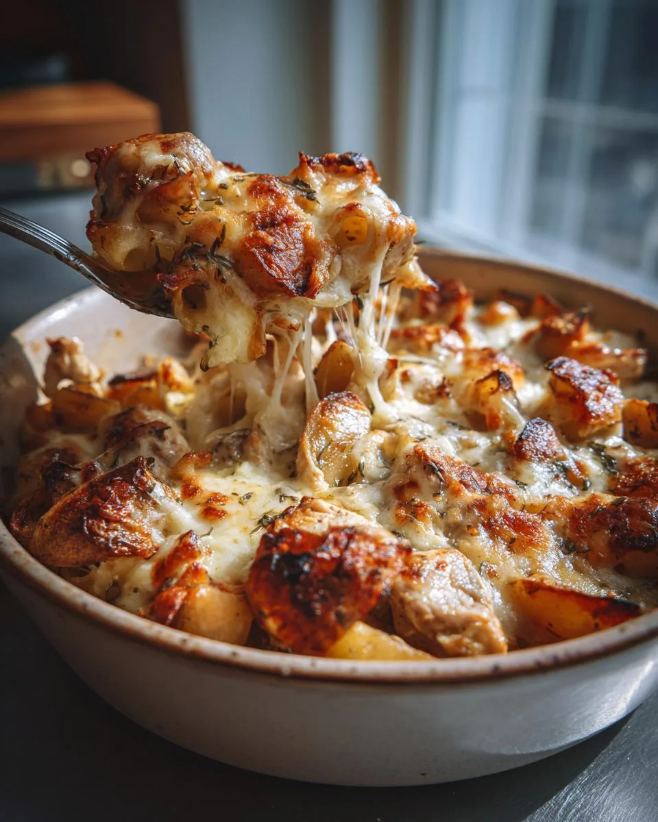 Cheesy Chicken Pasta Bake - detail 4