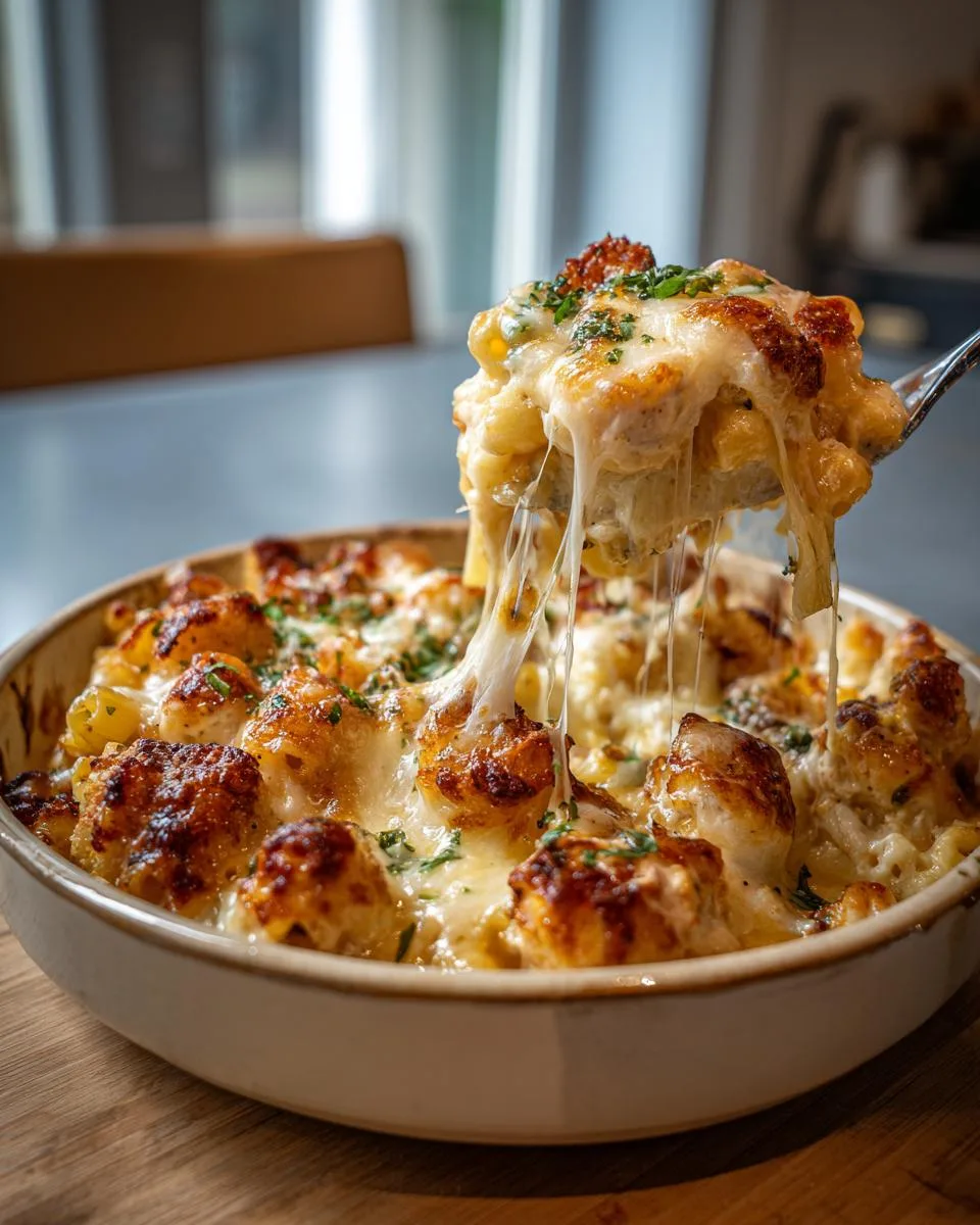 Cheesy Chicken Pasta Bake - detail 5