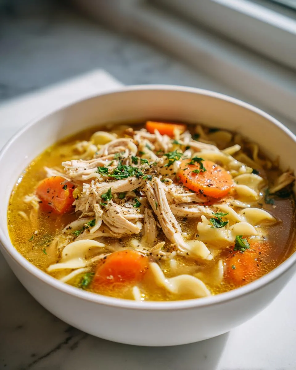 Chick Fil A Chicken Noodle Soup - detail 1