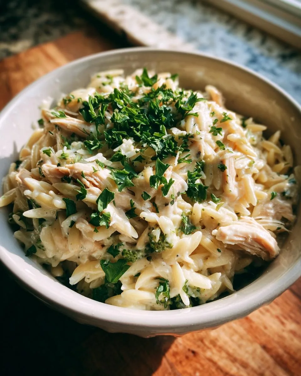 Chicken Broccoli Orzo - detail 2
