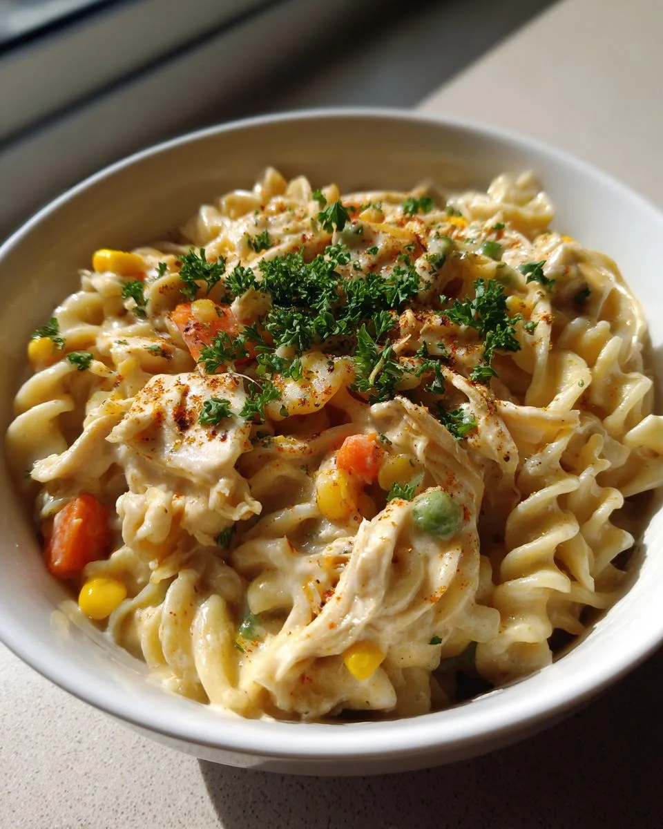 Chicken Pot Pie Pasta - detail 2
