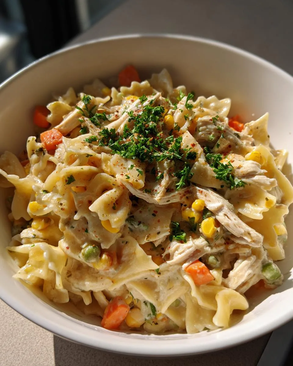 Chicken Pot Pie Pasta - detail 3
