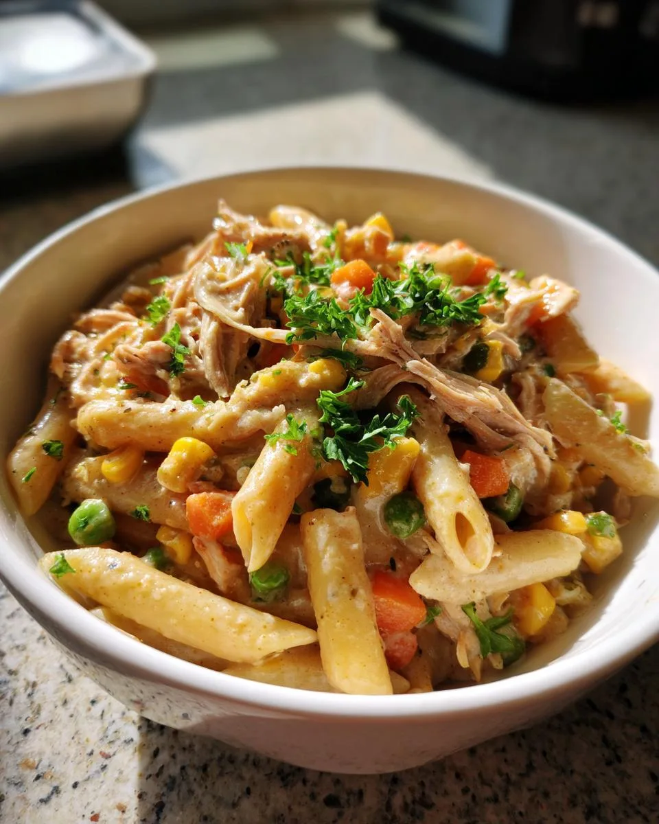 Chicken Pot Pie Pasta - detail 4