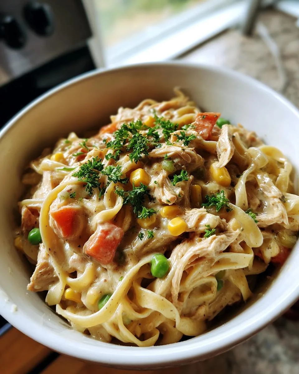 Chicken Pot Pie Pasta - detail 5