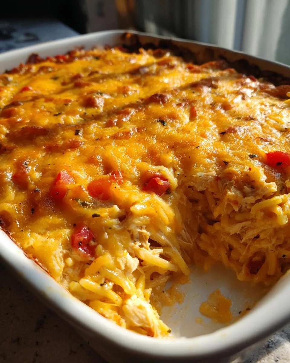 Chicken Spaghetti Casserole - detail 2