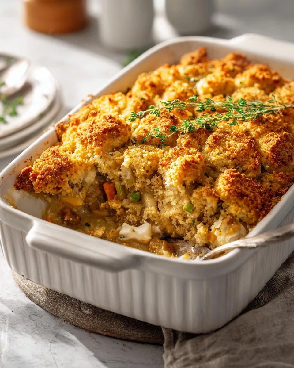 Chicken and Stuffing Casserole - detail 3