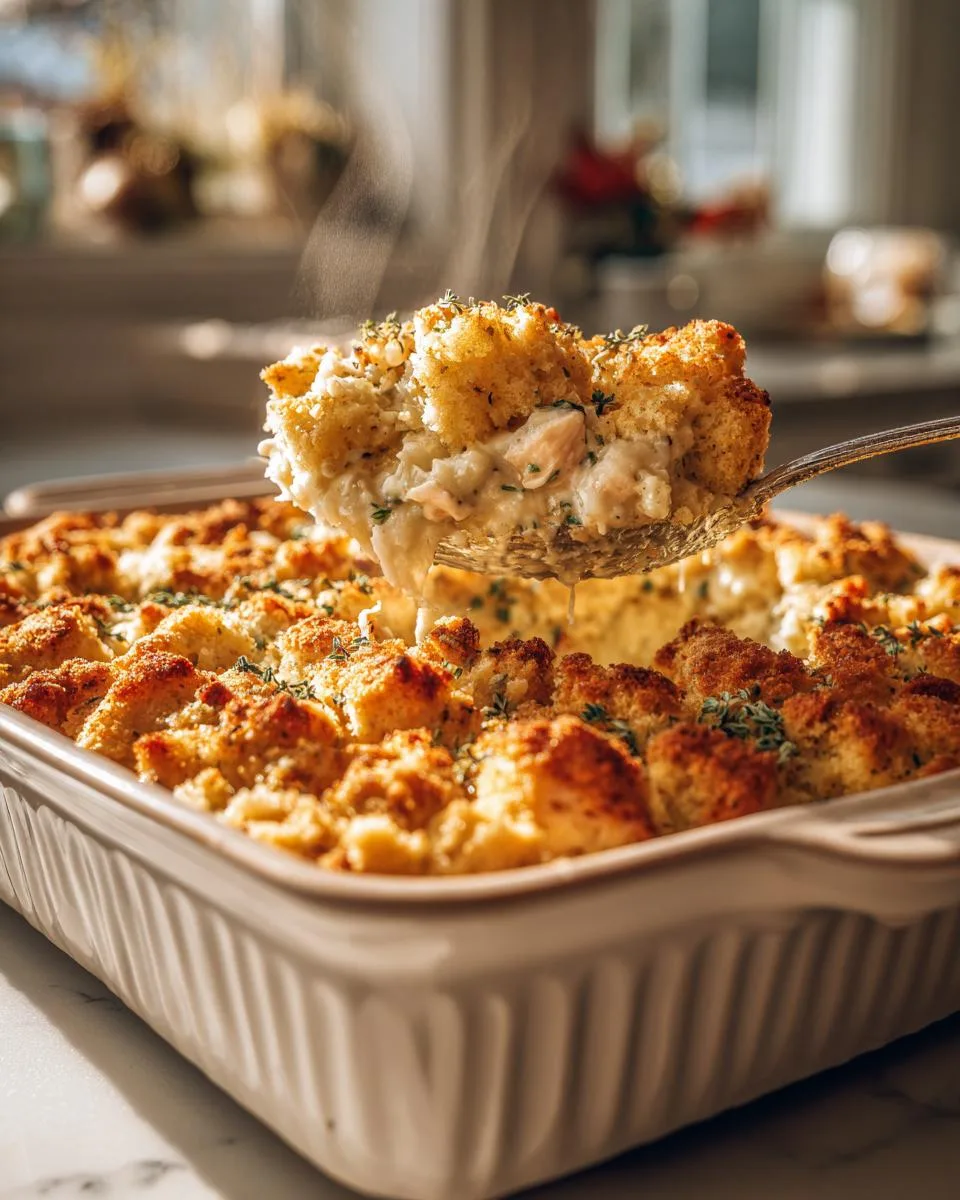 Chicken and Stuffing Casserole - detail 5