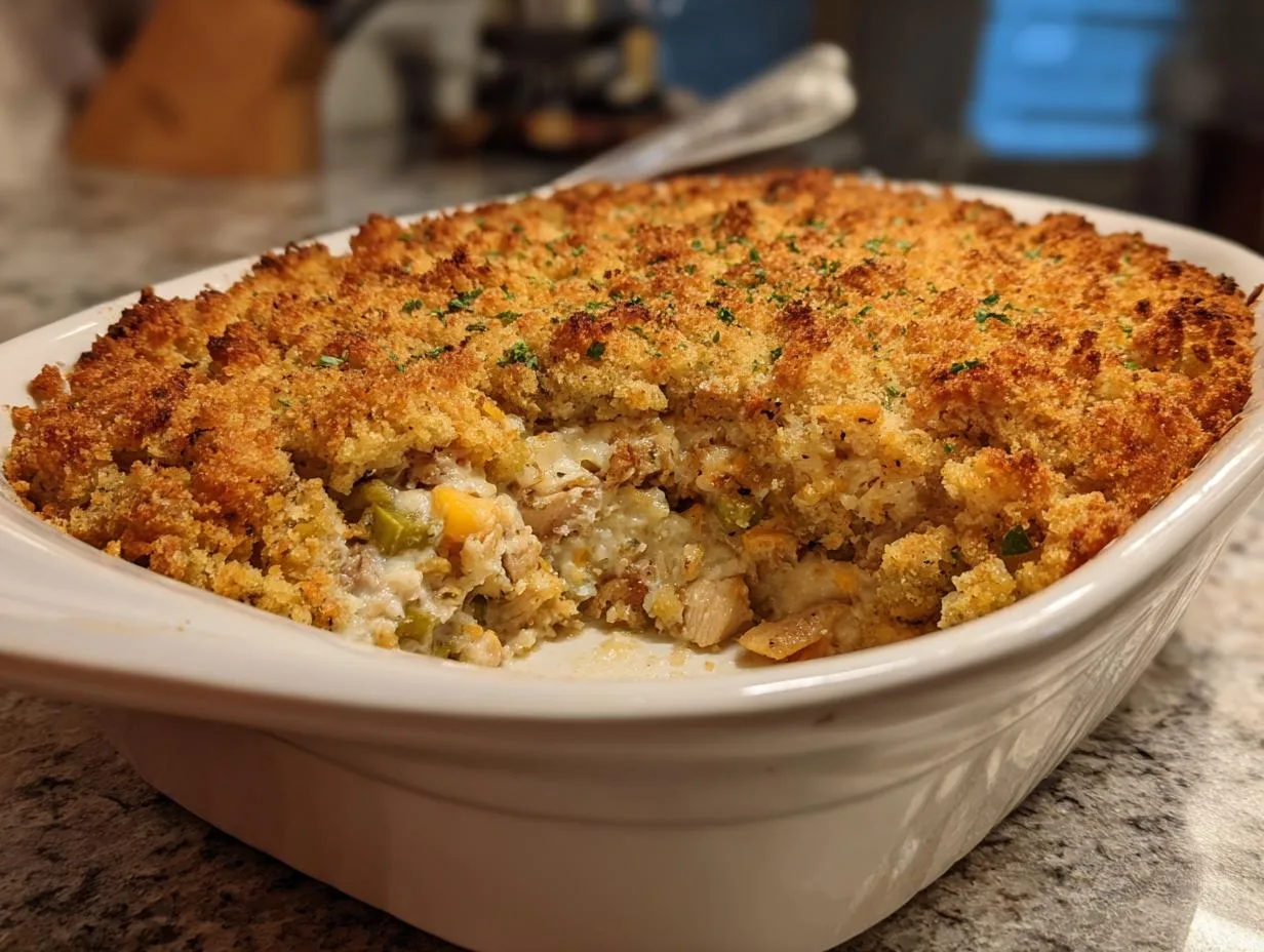 Creamy 30-Minute Chicken and Stuffing Casserole That Never Fails