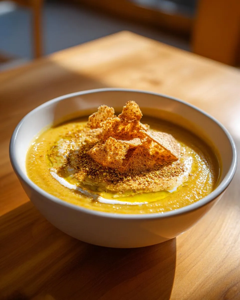 Creamy Arabic Lentil Soup - detail 4