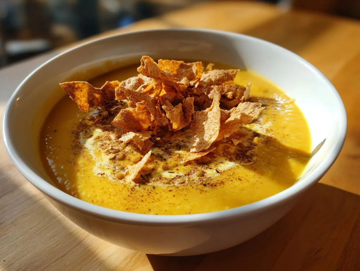 Creamy Arabic Lentil Soup: 15-Minute Comfort Magic