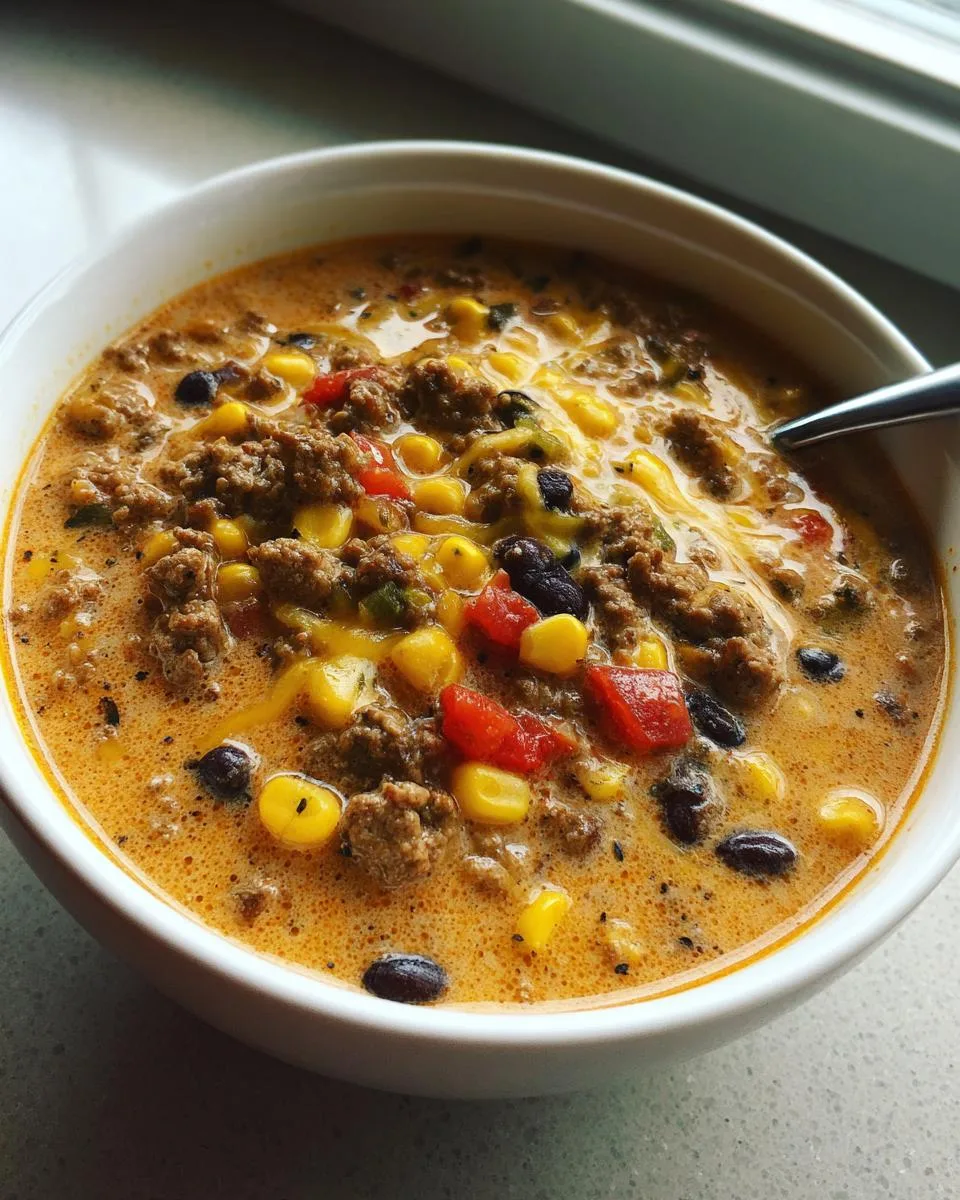 Creamy Cheesy Ground Beef - detail 2