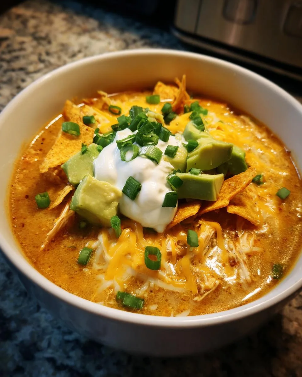Creamy Chicken Tortilla Soup - detail 1