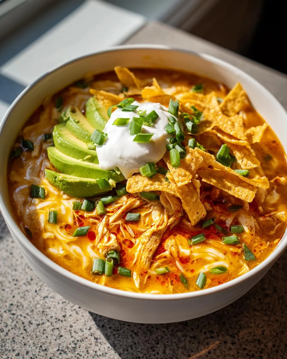 Creamy Chicken Tortilla Soup - detail 5