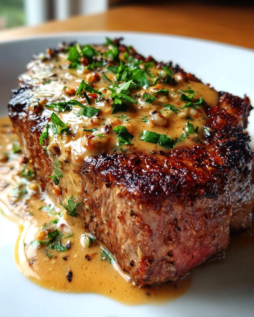 Creamy Garlic Steak Sauce - detail 2