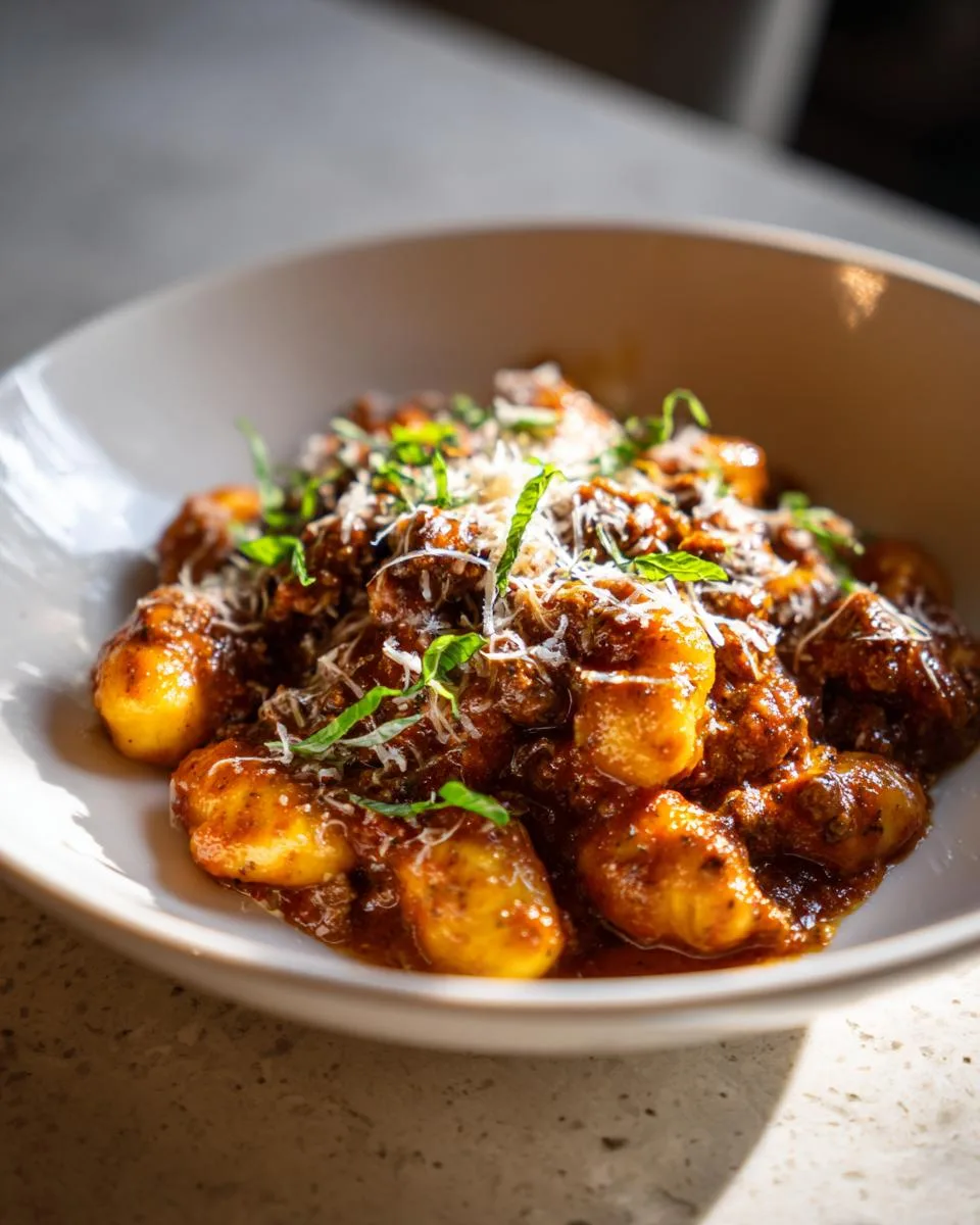 Creamy Ground Beef Gnocchi - detail 3
