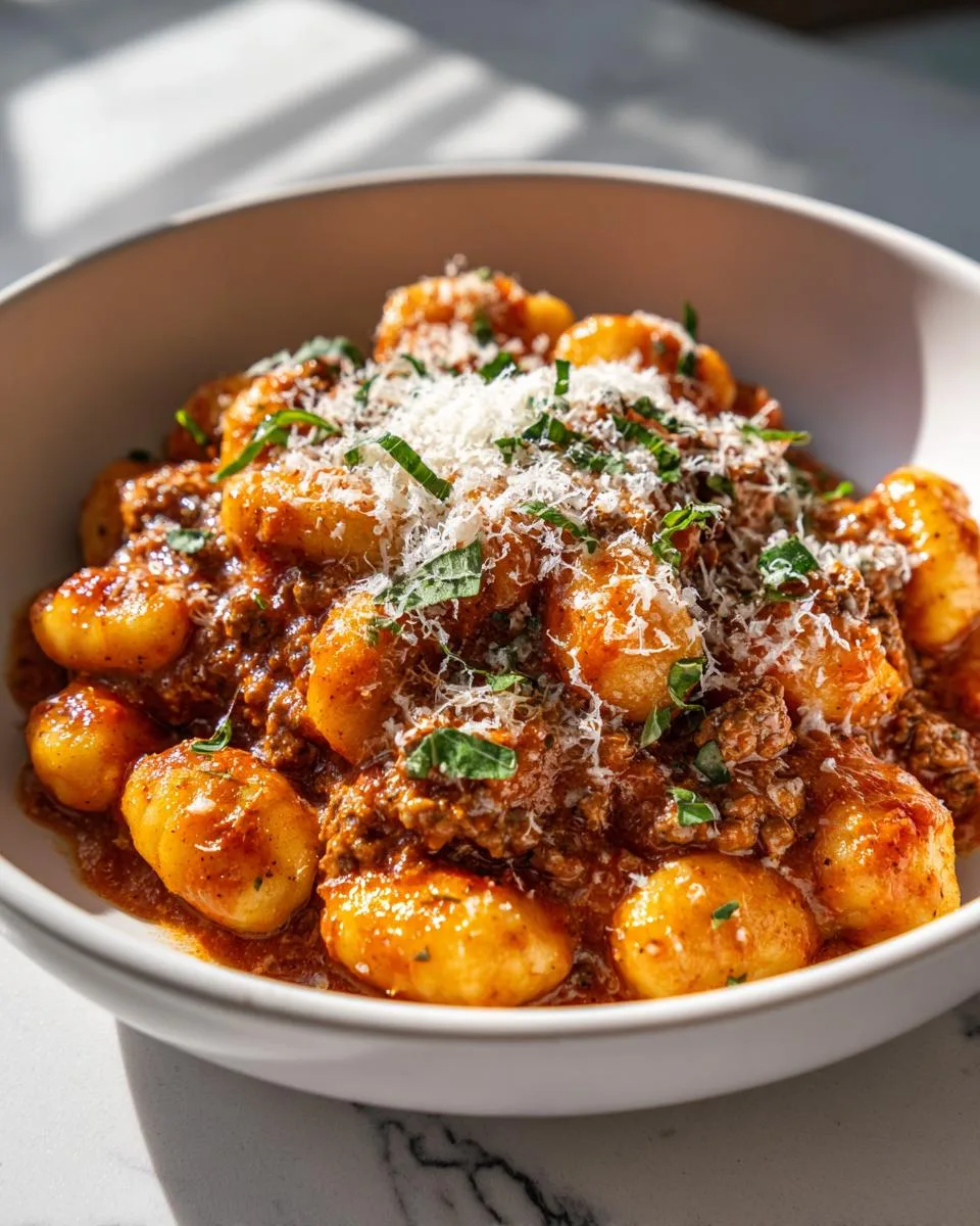 Creamy Ground Beef Gnocchi - detail 4