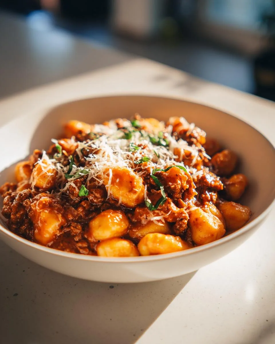 Creamy Ground Beef Gnocchi - detail 5
