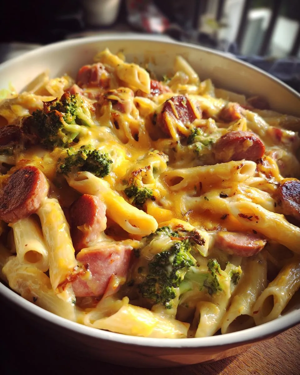 Creamy Kielbasa Broccoli Skillet - detail 1