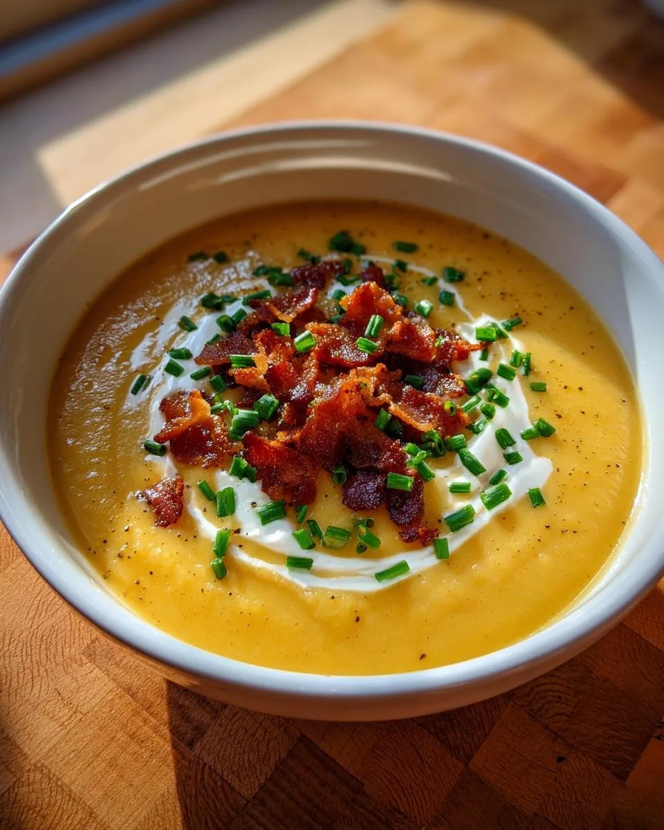 Creamy Potato Soup - detail 1