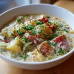 Creamy Potato Soup With Cabbage