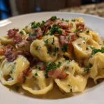 Creamy Tortellini Carbonara