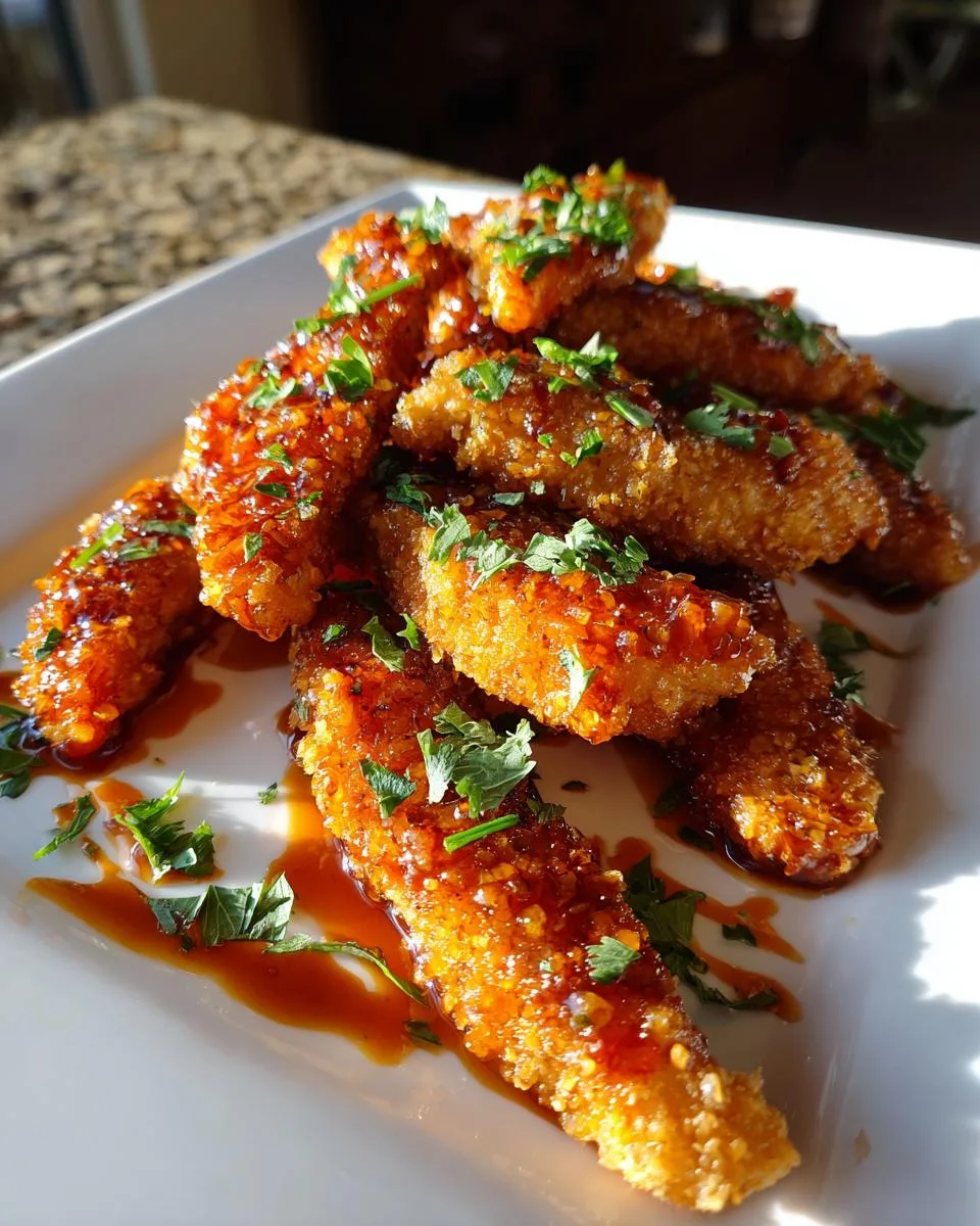 Crispy Bang Bang Chicken - detail 2
