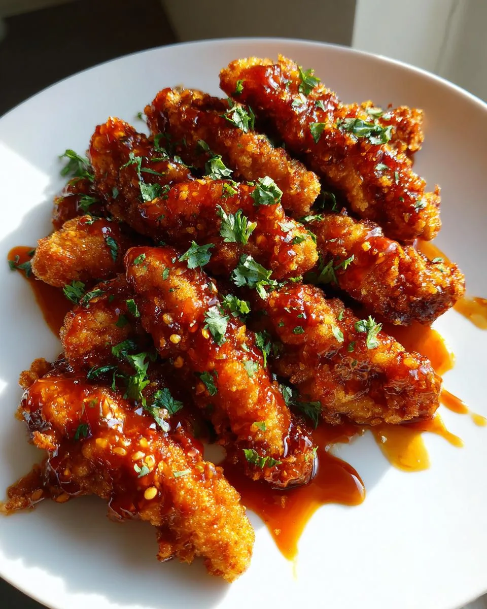 Crispy Bang Bang Chicken - detail 5