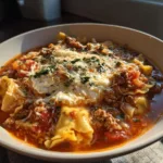 Crock Pot Lasagna Soup